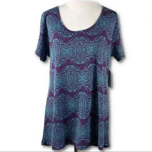 Lularoe Classic T top Sz M 10-12 tunic geometric